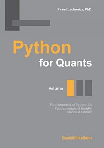 Descargar Python for Quants. Volume I. (English Edition) pdf, epub, ebook