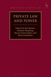 Descargar Private Law and Power (Hart Studies in Private Law) pdf, epub, ebook