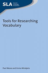 Descargar Tools for Researching Vocabulary (Second Language Acquisition) pdf, epub, ebook