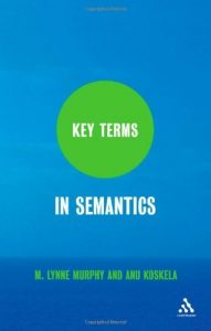 Descargar Key Terms in Semantics pdf, epub, ebook