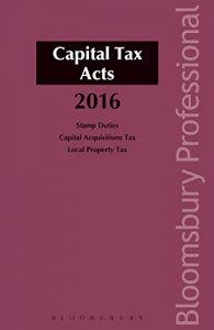 Descargar Capital Tax Acts 2016 pdf, epub, ebook