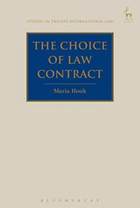 Descargar The Choice of Law Contract (Studies in Private International Law) pdf, epub, ebook