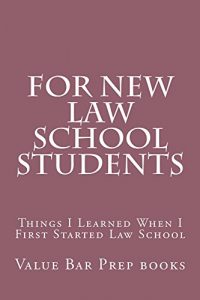 Descargar For New Law School Students: For New Law School Students (English Edition) pdf, epub, ebook