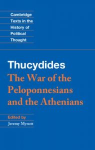 Descargar Thucydides (Cambridge Texts in the History of Political Thought) pdf, epub, ebook