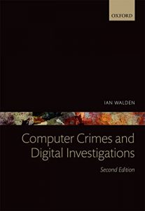 Descargar Computer Crimes and Digital Investigations pdf, epub, ebook