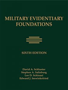 Descargar Military Evidentiary Foundations, Sixth Edition pdf, epub, ebook