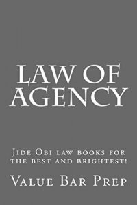 Descargar Law of Agency: Law of Agency (English Edition) pdf, epub, ebook