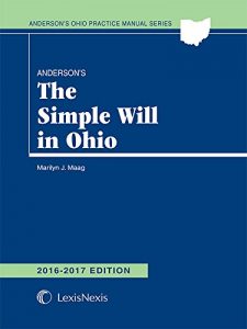 Descargar Anderson’s The Simple Will in Ohio, 2016-2017 Edition pdf, epub, ebook