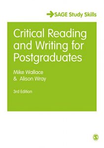 Descargar Critical Reading and Writing for Postgraduates (SAGE Study Skills Series) pdf, epub, ebook