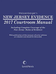 Descargar New Jersey Evidence Courtroom Manual pdf, epub, ebook