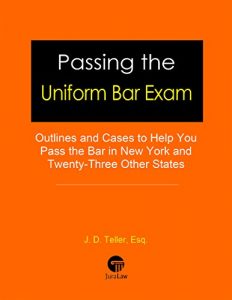 Descargar Passing the Uniform Bar Exam: Outlines and Cases to Help You Pass the Bar in New York and Twenty-Three Other States (Professional Examination Success Guides Book 1) (English Edition) pdf, epub, ebook