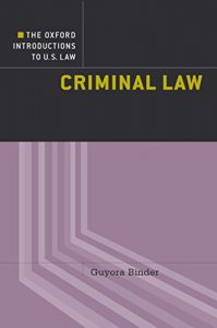 Descargar Criminal Law (Oxford Introductions to U.S. Law) pdf, epub, ebook