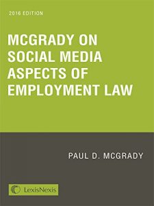 Descargar McGrady on Social Media Aspects of Employment Law pdf, epub, ebook