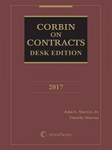 Descargar Corbin on Contracts Desk Edition, 2017 Edition pdf, epub, ebook