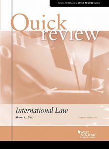 Descargar Quick Review of International Law (Quick Review Series) pdf, epub, ebook