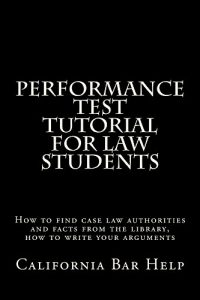 Descargar Performance Test Tutorial For Law Students: e law book (English Edition) pdf, epub, ebook