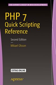 Descargar PHP 7 Quick Scripting Reference pdf, epub, ebook