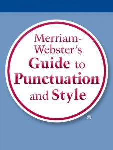 Descargar Merriam-Webster’s Guide to Punctuation and Style pdf, epub, ebook