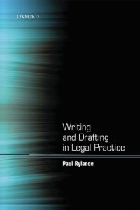 Descargar Writing and Drafting in Legal Practice pdf, epub, ebook