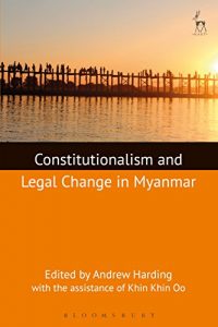 Descargar Constitutionalism and Legal Change in Myanmar pdf, epub, ebook