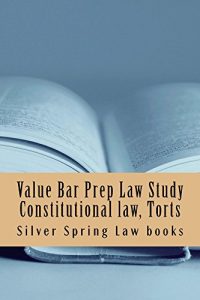 Descargar Value Bar Prep Law Study Constitutional law, Torts: Jide OBI law books for the best law students (English Edition) pdf, epub, ebook