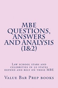 Descargar MBE Questions,  Answers and Analysis (1&2): e law book (English Edition) pdf, epub, ebook