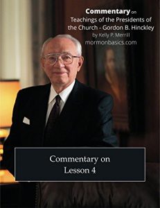 Descargar 2017 Commentary on Lesson 4 – Gordon B. Hinckley (English Edition) pdf, epub, ebook