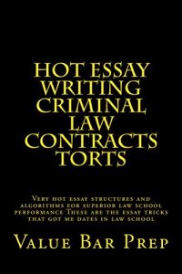 Descargar Hot Essay Writing Criminal Law Contracts Torts: e law book (English Edition) pdf, epub, ebook