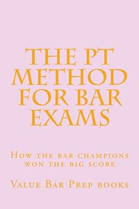 Descargar The PT Method For Bar Exams: e law book (English Edition) pdf, epub, ebook