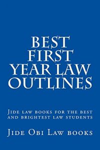 Descargar Best First Year Law Outlines: e law book (English Edition) pdf, epub, ebook