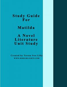 Descargar STudy Guide For Matilda A Novel Literature Unit Study (English Edition) pdf, epub, ebook