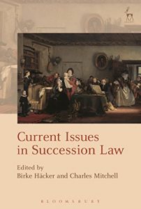 Descargar Current Issues in Succession Law pdf, epub, ebook