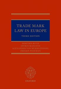 Descargar Trade Mark Law in Europe 3e pdf, epub, ebook