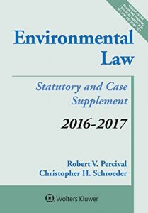 Descargar Environmental Law: 2016-2017 Case and Statutory Supplement pdf, epub, ebook