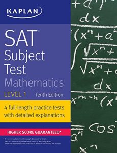 Descargar SAT Subject Test Mathematics Level 1 (Kaplan Test Prep) (English Edition) pdf, epub, ebook