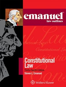 Descargar Constitutional Law (Emanuel Law Outlines) pdf, epub, ebook