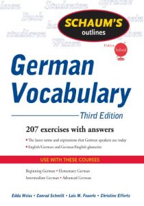 Descargar Schaum’s Outline of German Vocabulary, 3ed (Schaum’s Outlines) pdf, epub, ebook