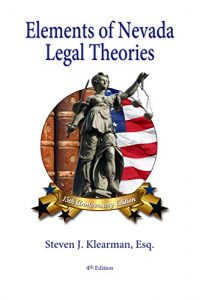 Descargar Elements of Nevada Legal Theories (English Edition) pdf, epub, ebook