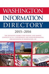 Descargar Washington Information Directory 2015-2016 pdf, epub, ebook