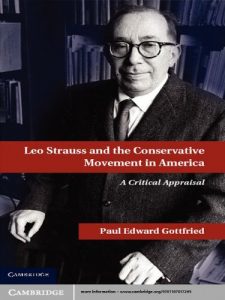 Descargar Leo Strauss and the Conservative Movement in America pdf, epub, ebook