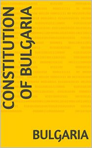 Descargar Constitution of Bulgaria (English Edition) pdf, epub, ebook