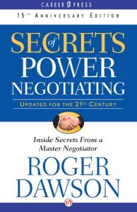 Descargar Secrets of Power Negotiating: 15th Anniversary Edition (Inside Secrets from a Master Negotiator) (English Edition) pdf, epub, ebook