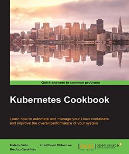 Descargar Kubernetes Cookbook pdf, epub, ebook