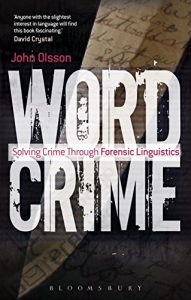 Descargar Wordcrime: Solving Crime Through Forensic Linguistics pdf, epub, ebook