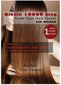 Descargar Biotin 10000 mcg: Grow Your Hair Faster (English Edition) pdf, epub, ebook