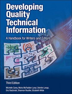 Descargar Developing Quality Technical Information: A Handbook for Writers and Editors (IBM Press) pdf, epub, ebook