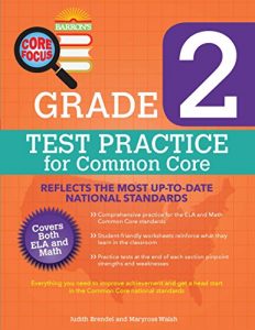 Descargar Barron’s Core Focus Grade 2: Test Practice for Common Core pdf, epub, ebook