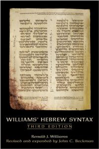 Descargar Williams Hebrew Syntax, Third Edition pdf, epub, ebook