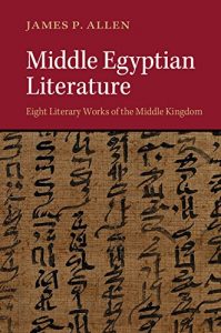 Descargar Middle Egyptian Literature: Eight Literary Works of the Middle Kingdom pdf, epub, ebook