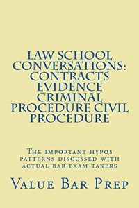 Descargar Law School Conversations: Contracts Evidence Criminal Procedure Civil Procedure (English Edition) pdf, epub, ebook